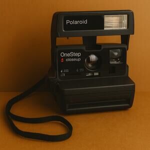Vintage 90s Polaroid OneStep CloseUp 600 Instant Film Camera - Untested